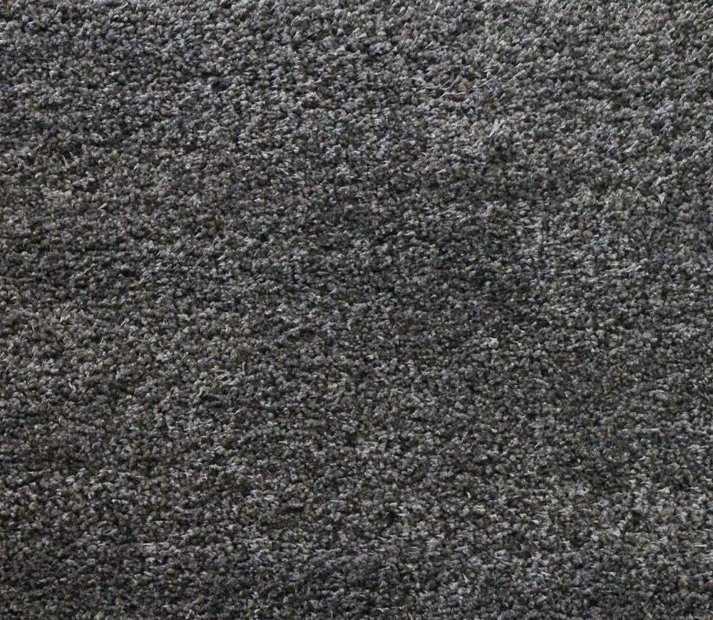 Shag Rug Dark Gray and Charcoal