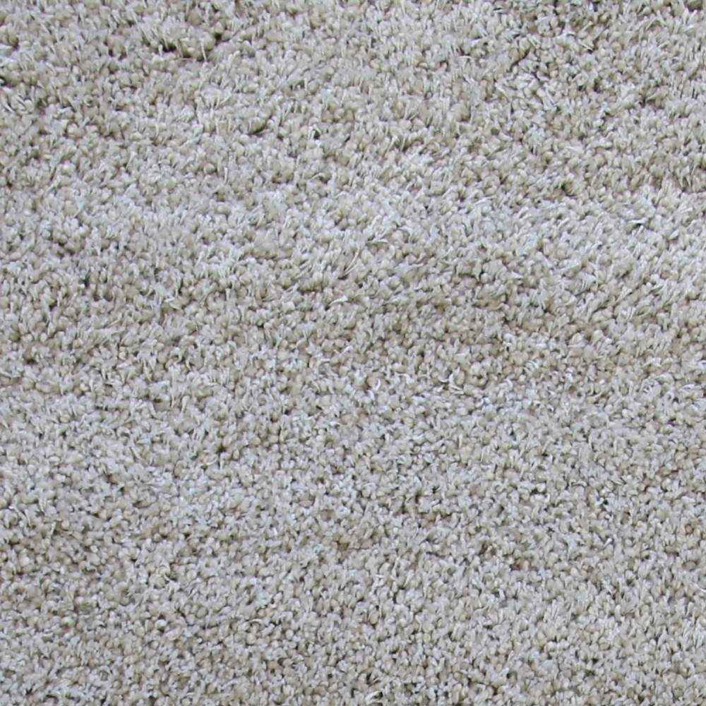 Shag Rug Solid Beige