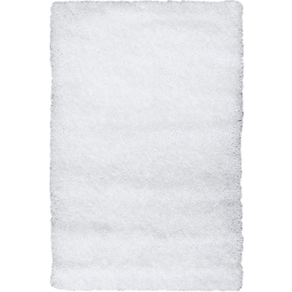 Shag Rug Solid White
