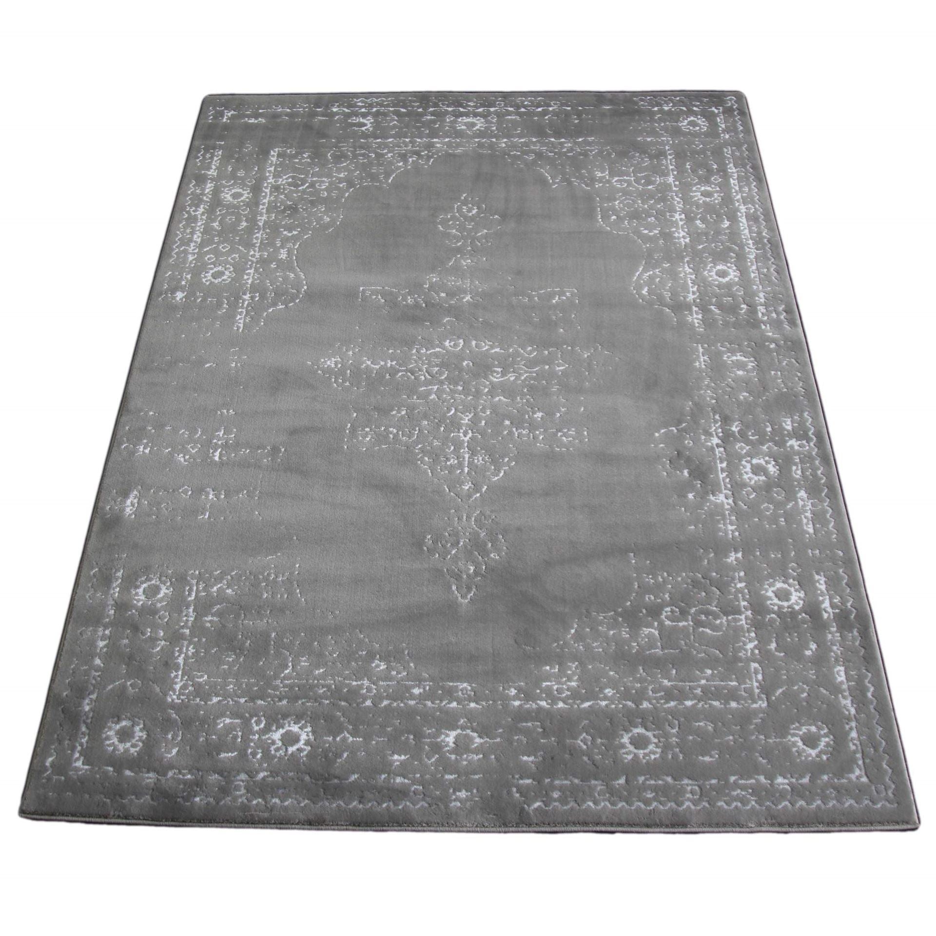 Shimmer Medallion Vintage Rug