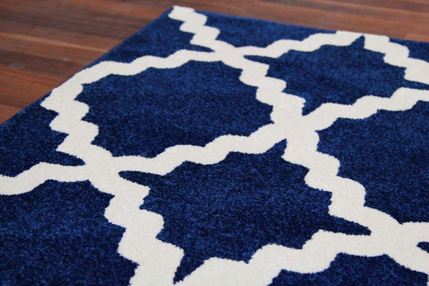 Trellis Blue Rug