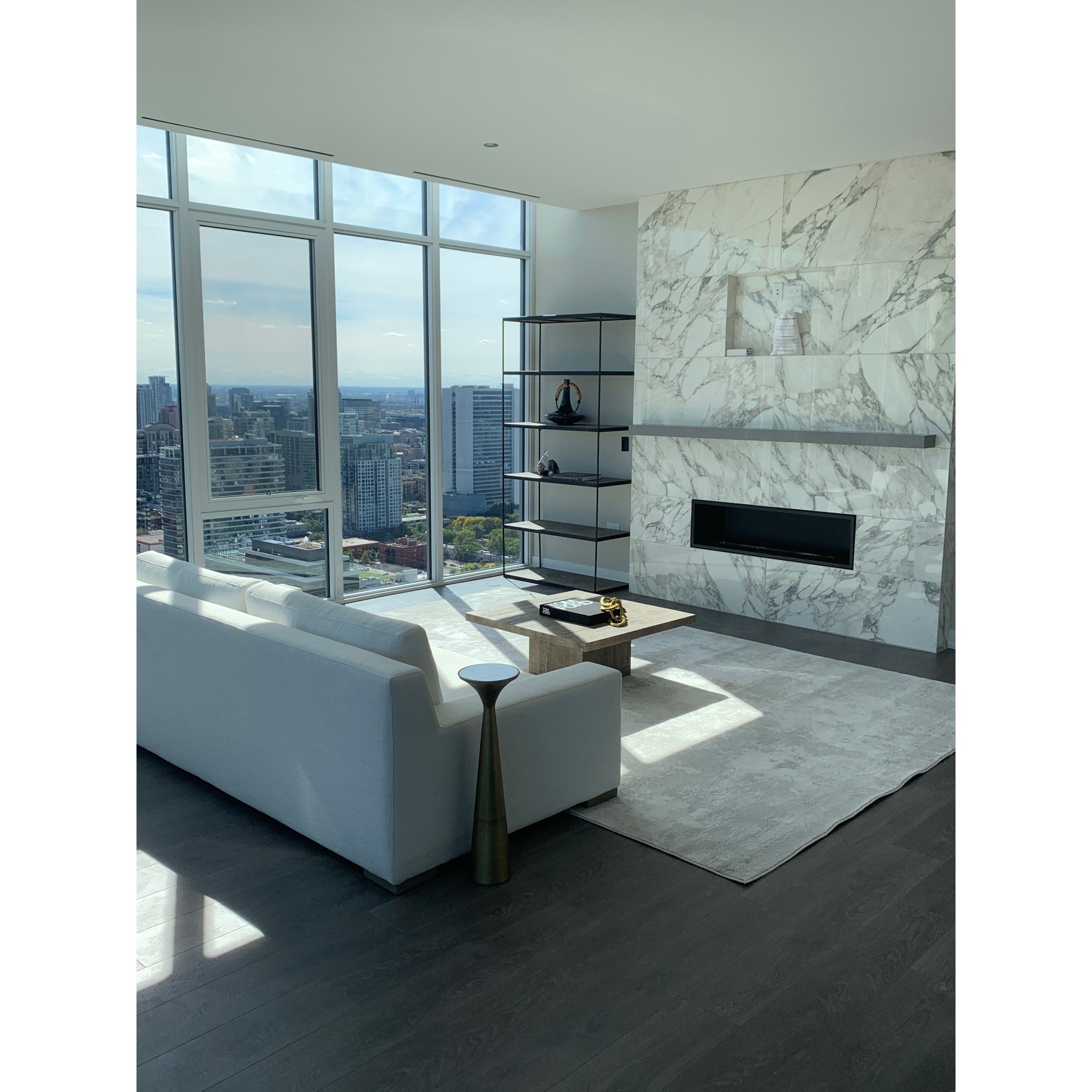 Exquisite Silver, Gray Oushak Rug