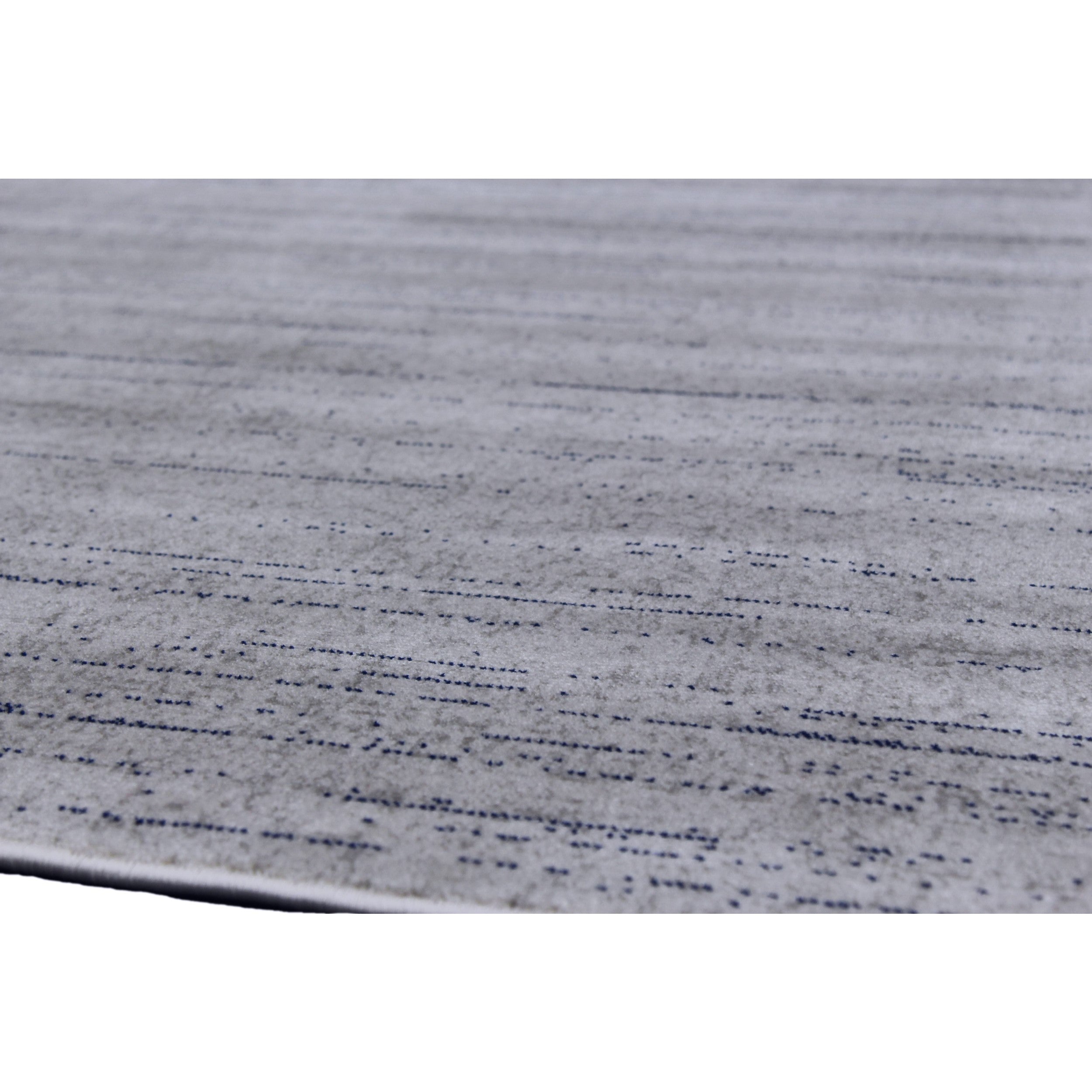 Pacific Blue Dotted Stripes Rug