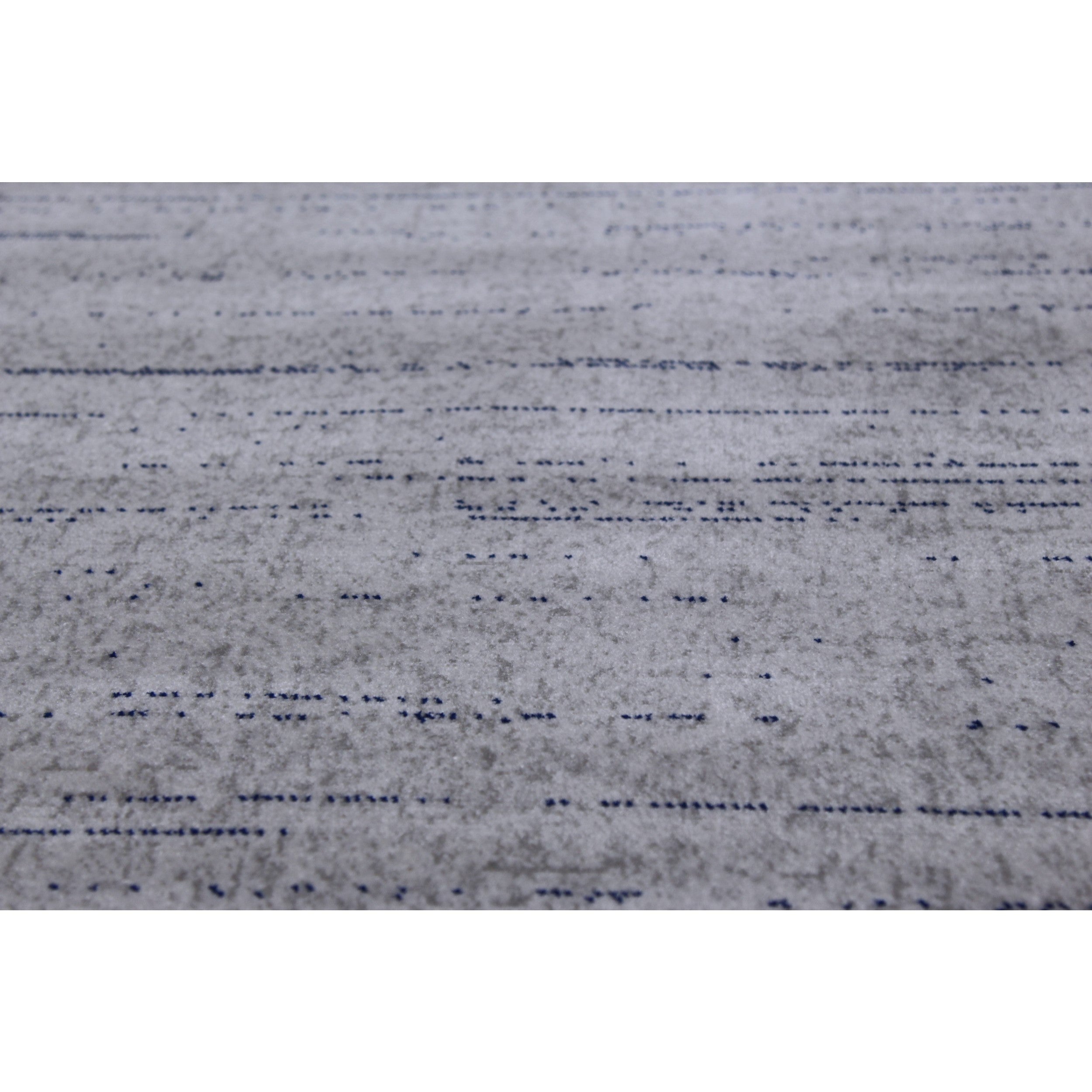 Pacific Blue Dotted Stripes Rug