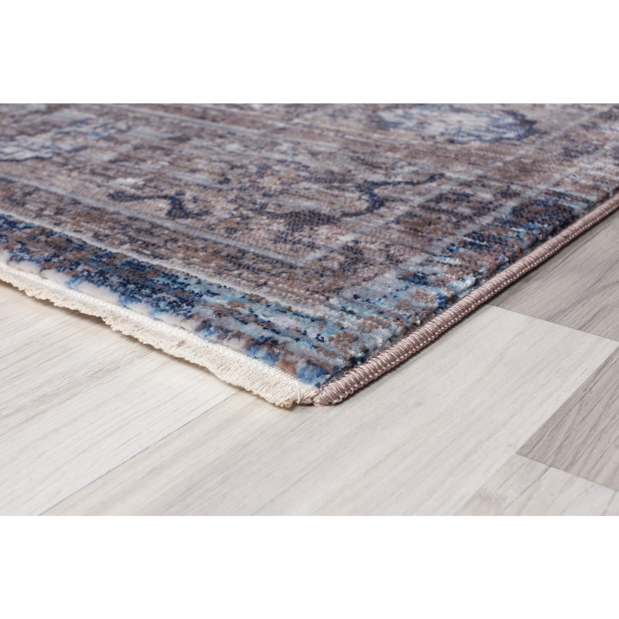 Picasso Blue Distressed Rug