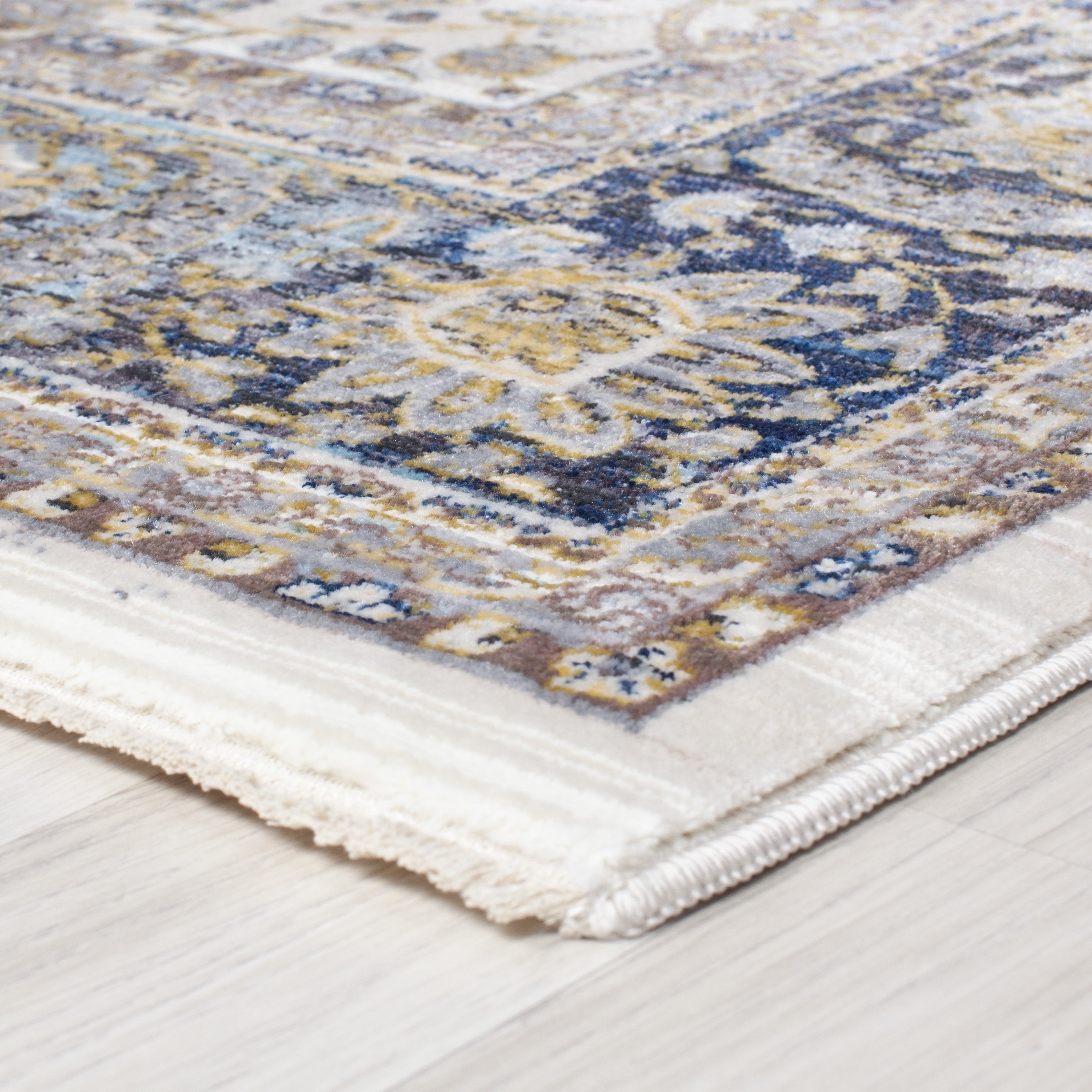 Picasso Vintage Cream Gold Oushak Rug