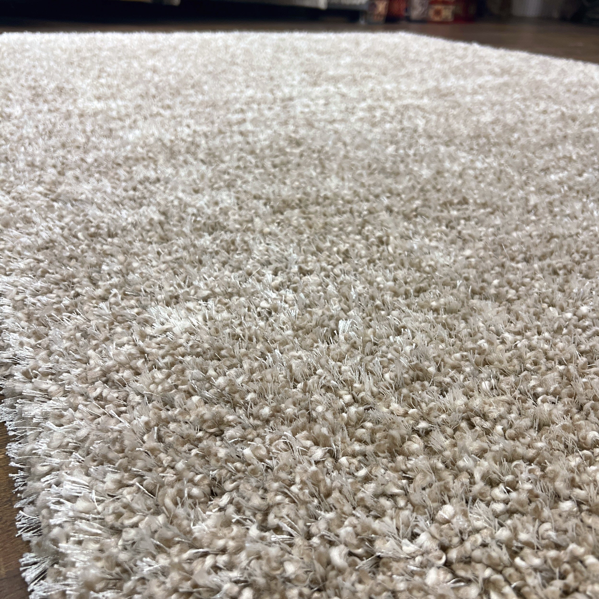 Supershine Ultra Soft Beige Shag Rug