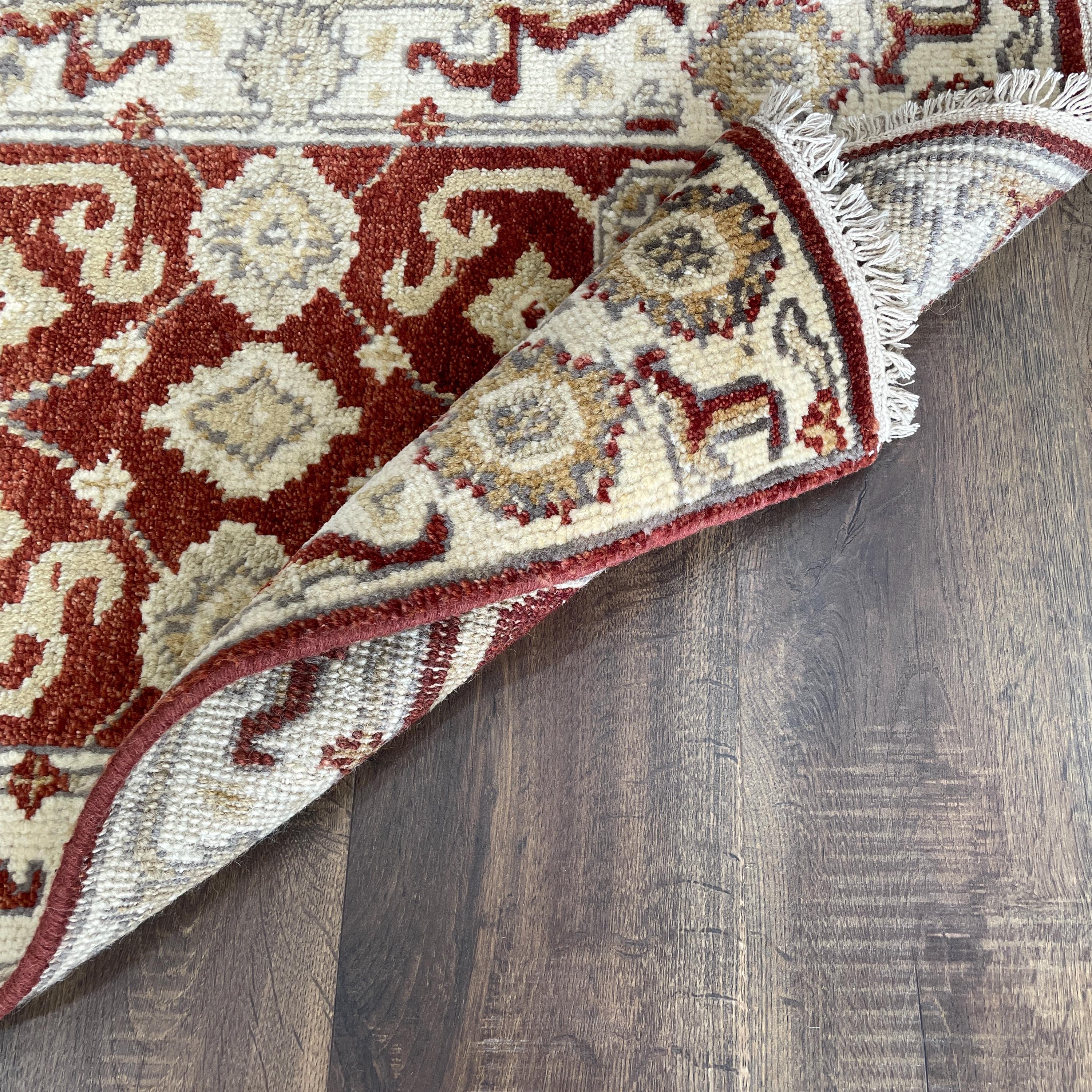 Handmade Wool Accent Rug (2'x3"): Small Bohemian Rug