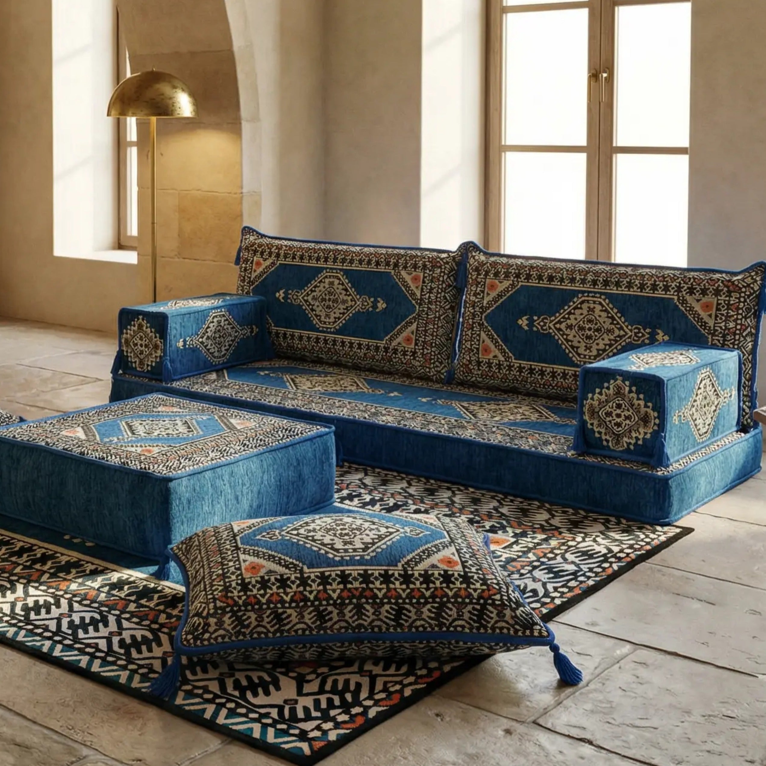 TURKISH MAJLIS FLOOR SOFA SET