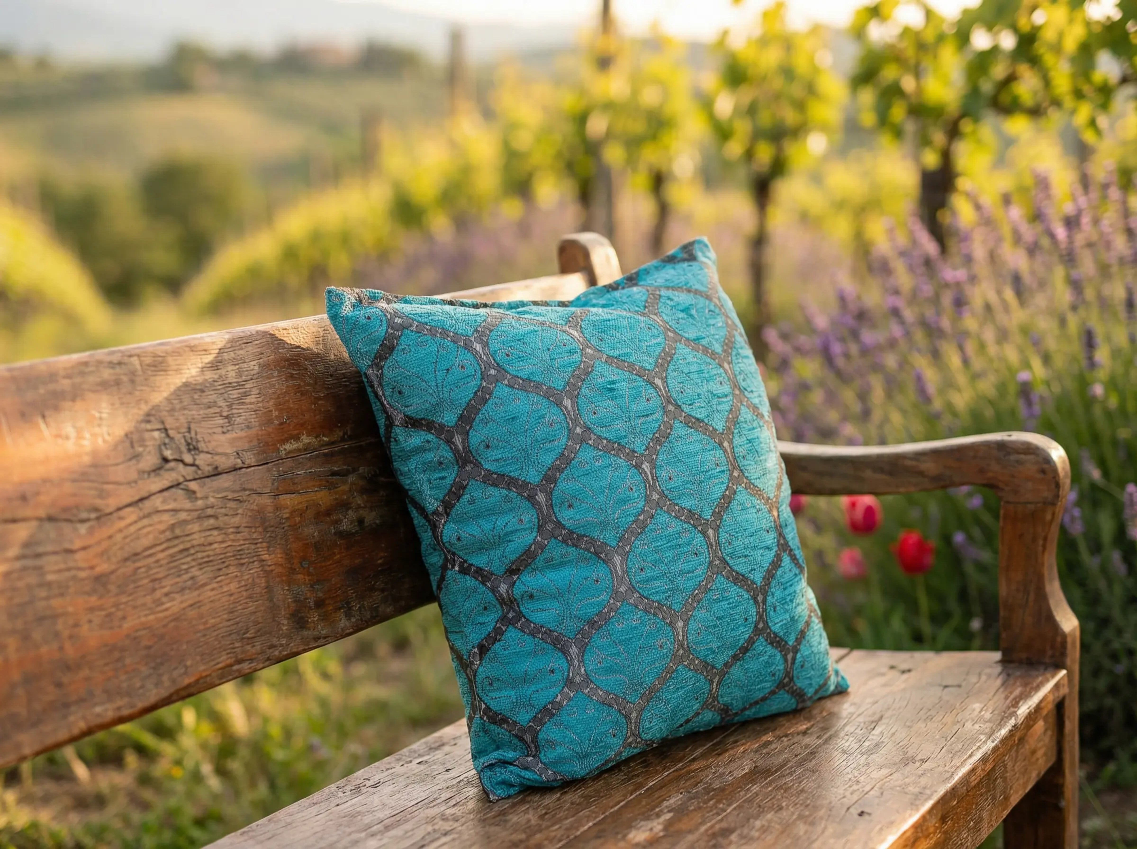 Luxury Decorative Pillows – High-Quality Jacquard & Chenille Woven Throw Pillow