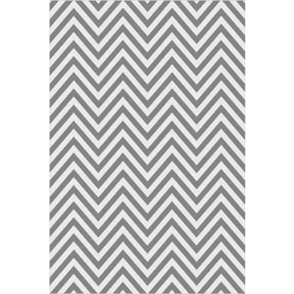 Chevron Gray Rug