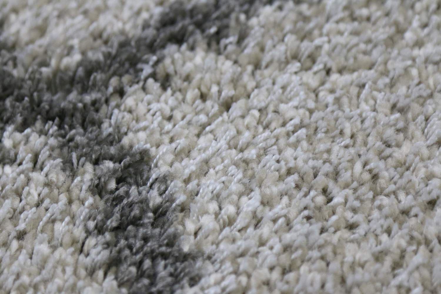 Moroccan Trellis Beige Shag Rug