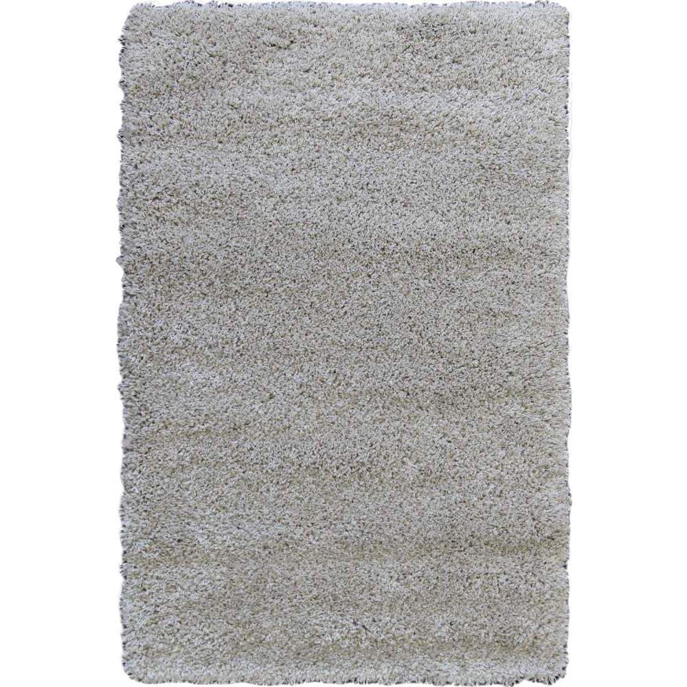 Shag Rug Solid Beige