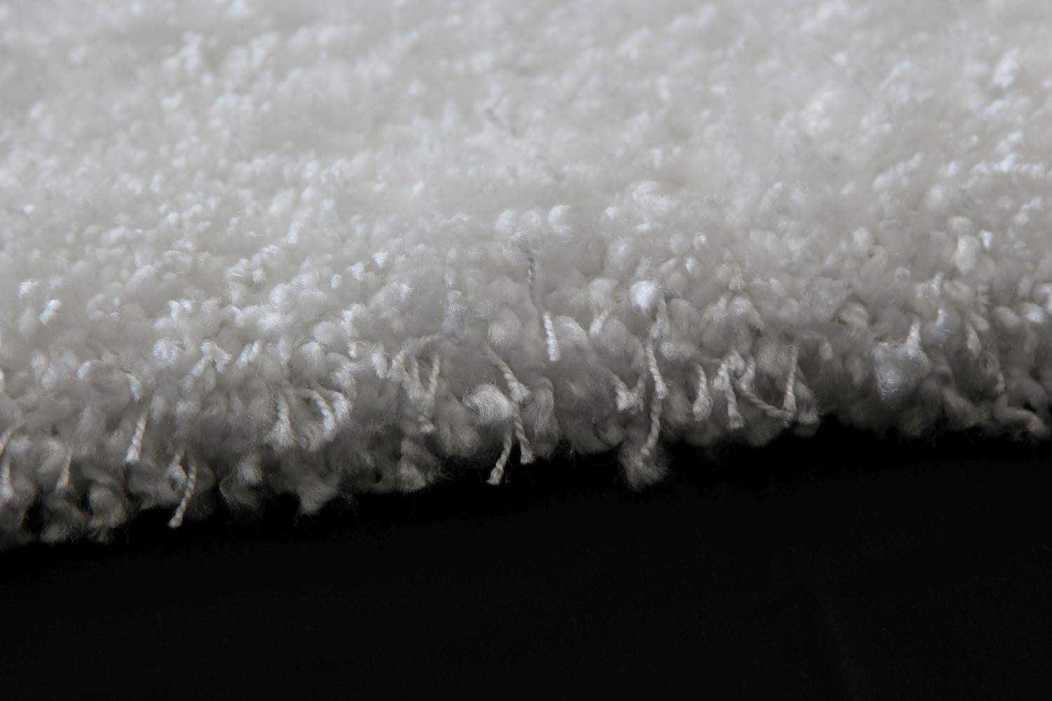 Shag Rug Solid White