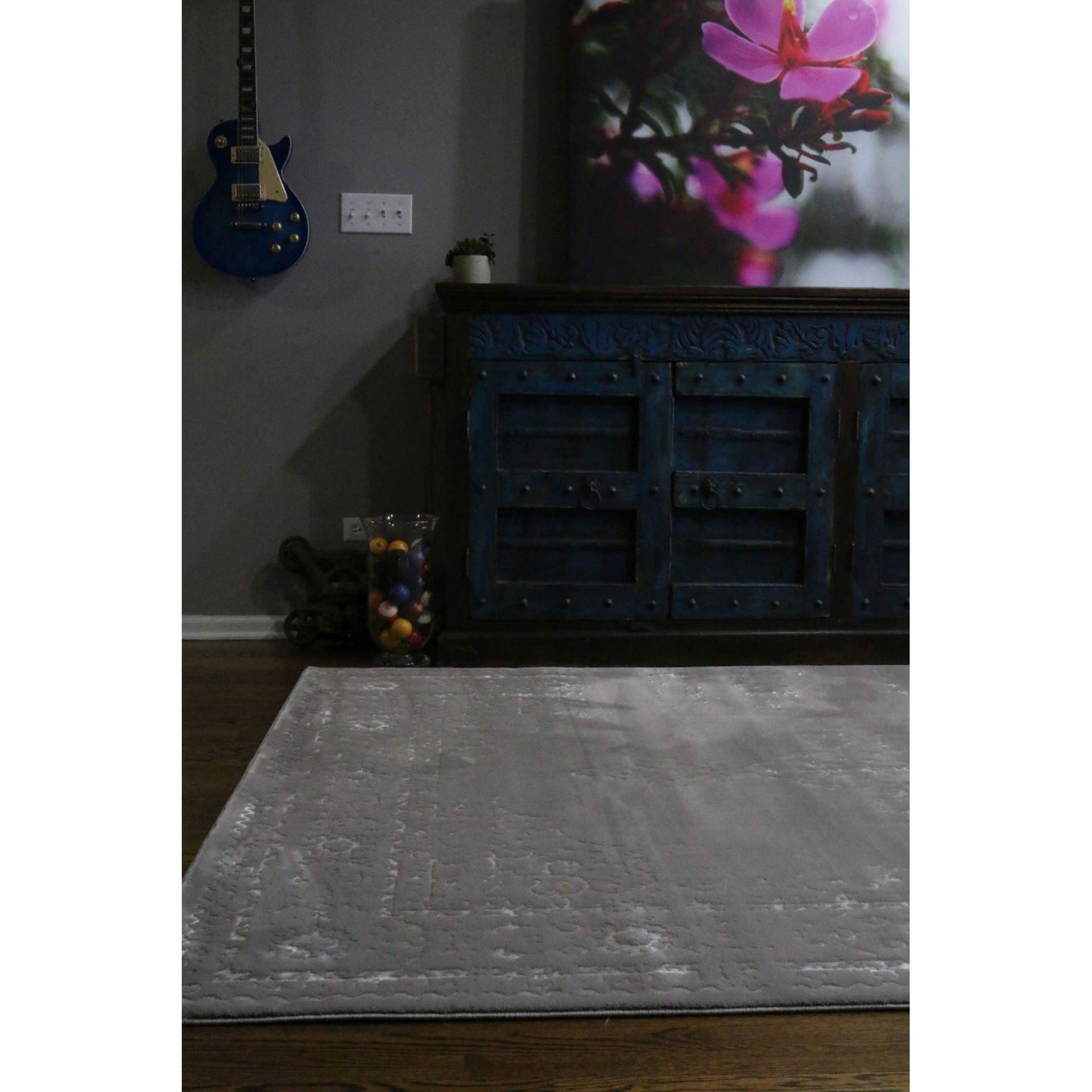 Shimmer Medallion Vintage Rug