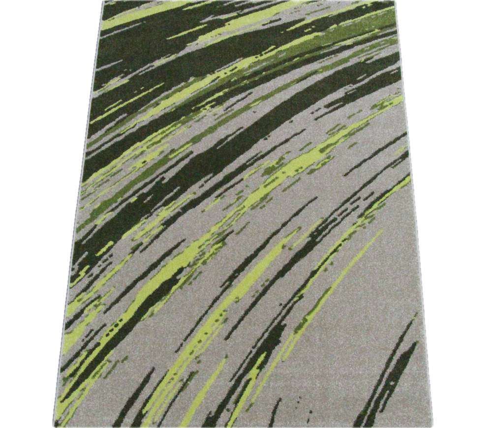 Striated Stripes Rug Green