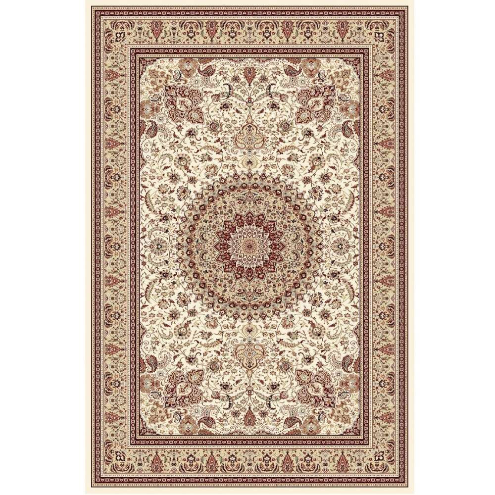 Traditional Medallion Rug Ivory
