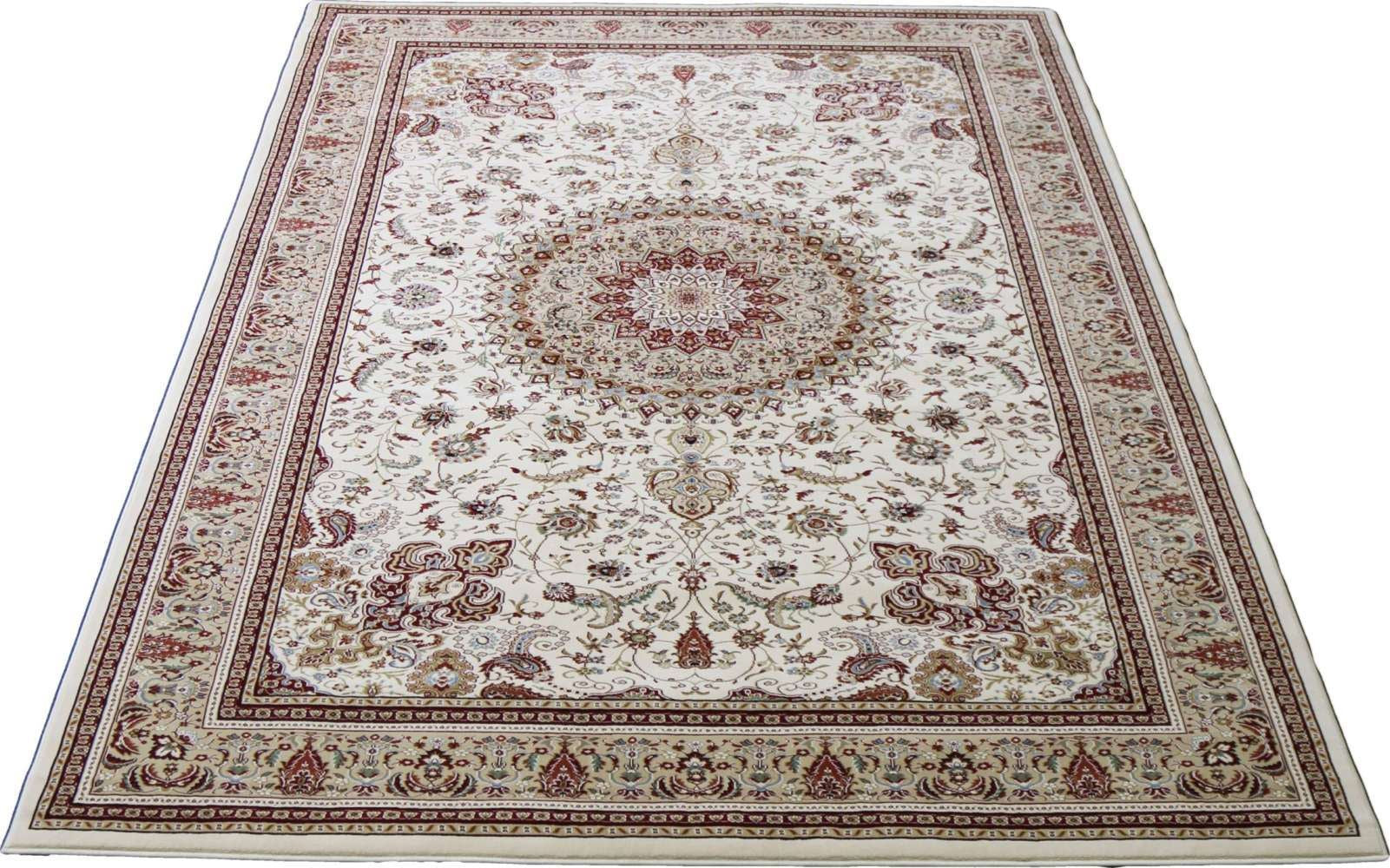 Traditional Medallion Rug Ivory