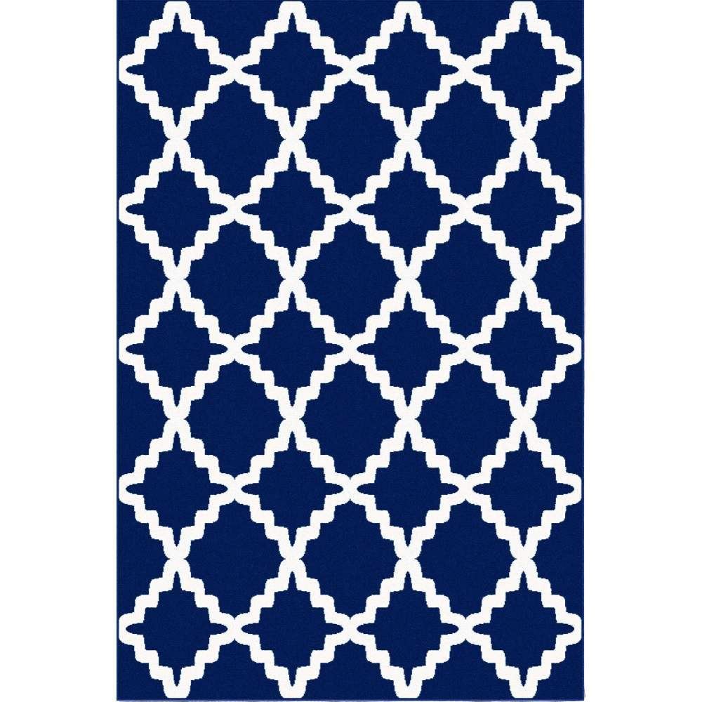 Trellis Blue Rug