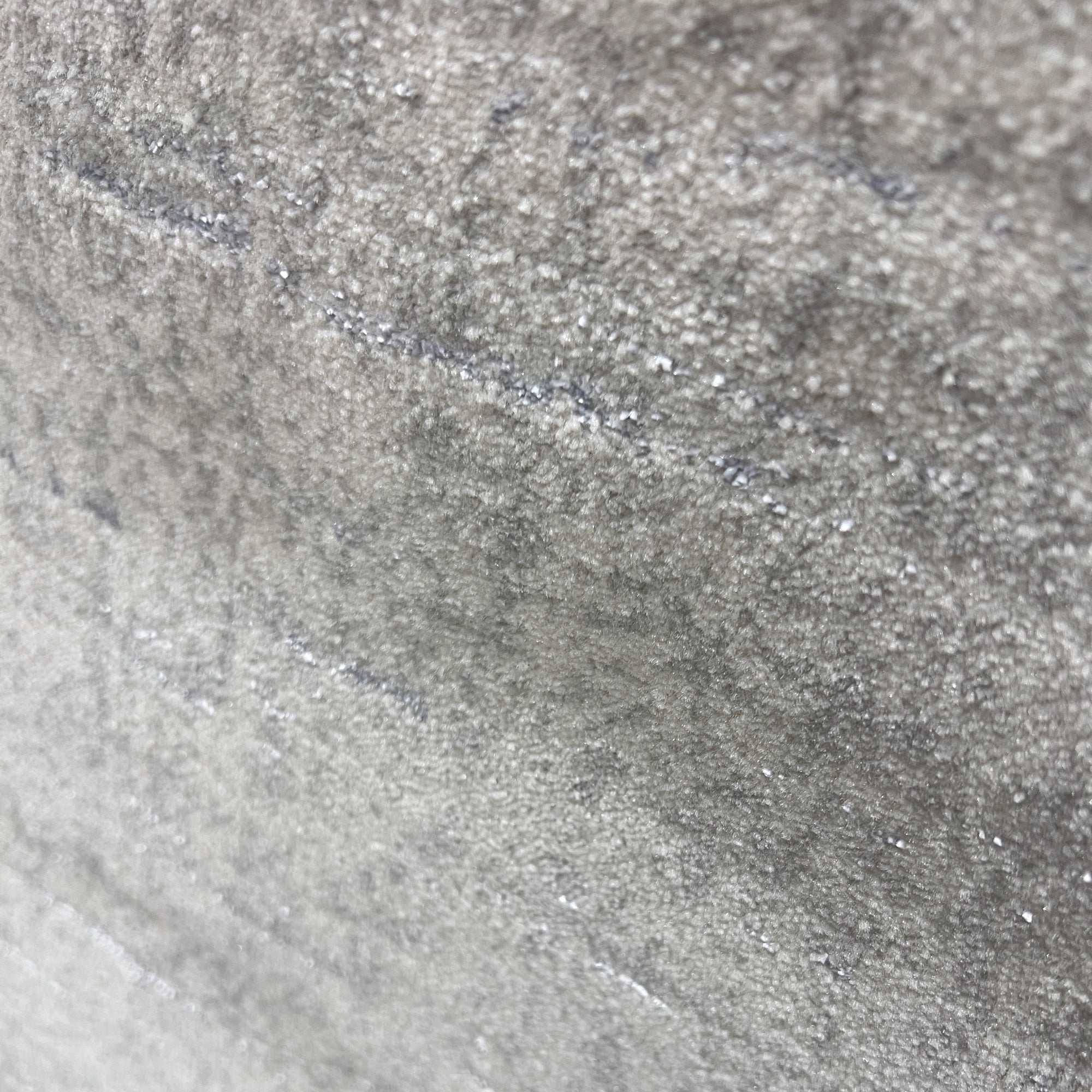 Davinci Shimmer Striped Elegant Gray Rug