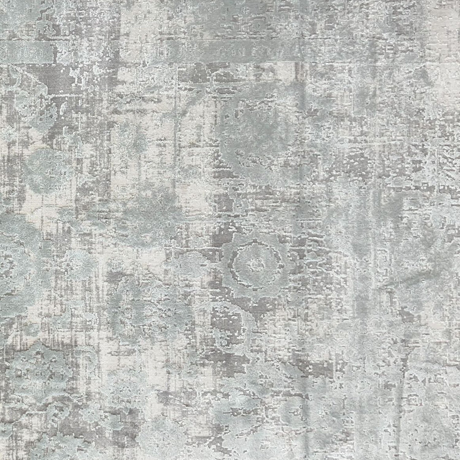 Exquisite Silver, Gray Oushak Rug
