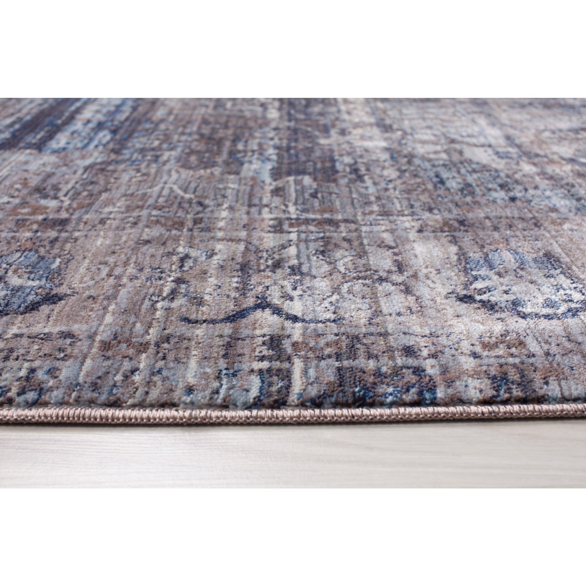 Picasso Blue Distressed Rug