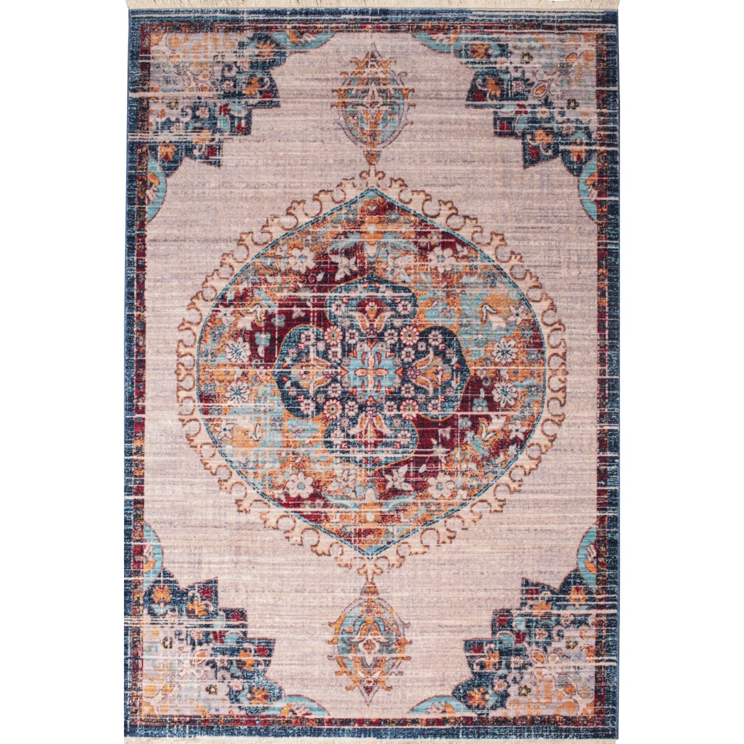 Picasso Vintage Medallion Multicolor SKZ Rug