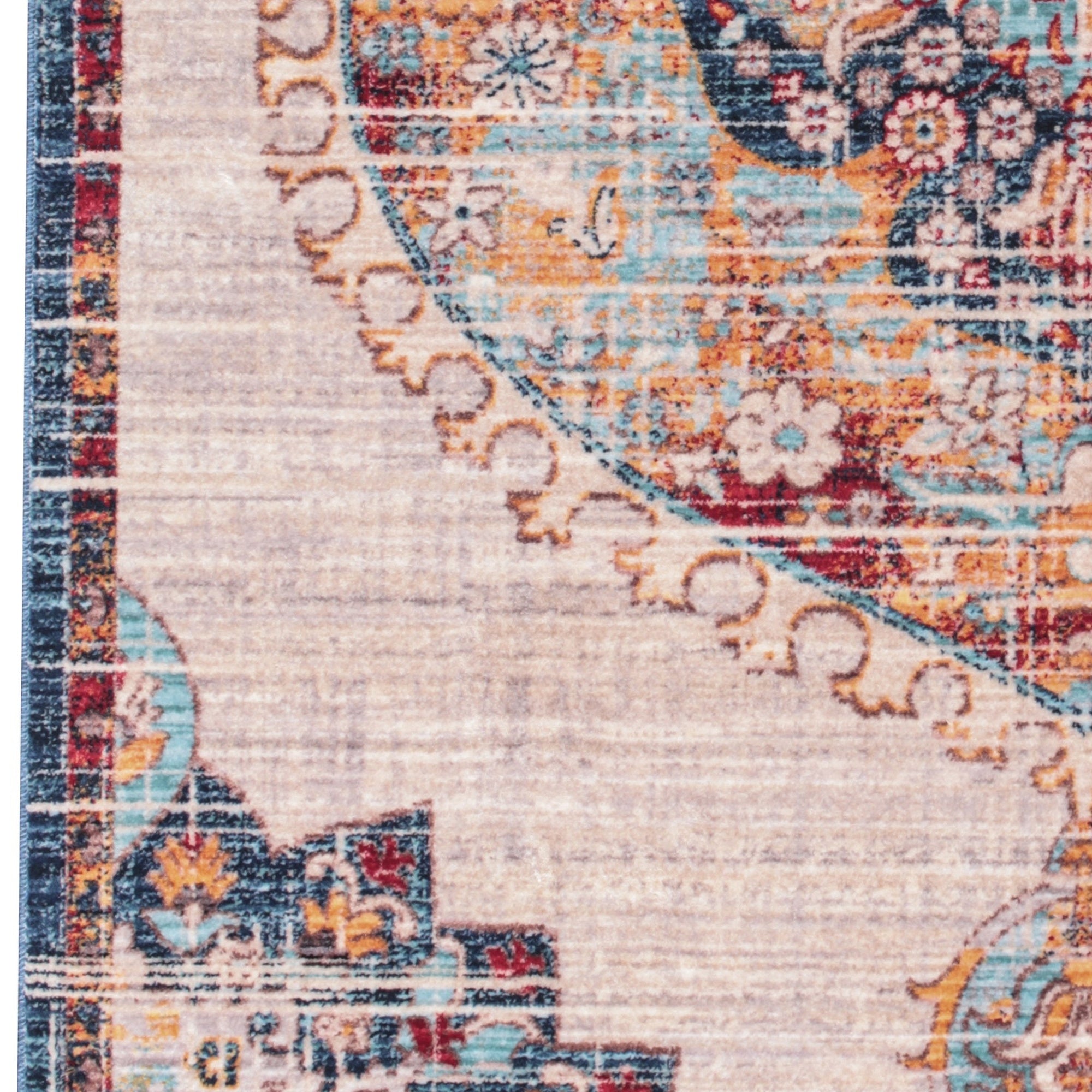 Picasso Vintage Medallion Multicolor SKZ Rug