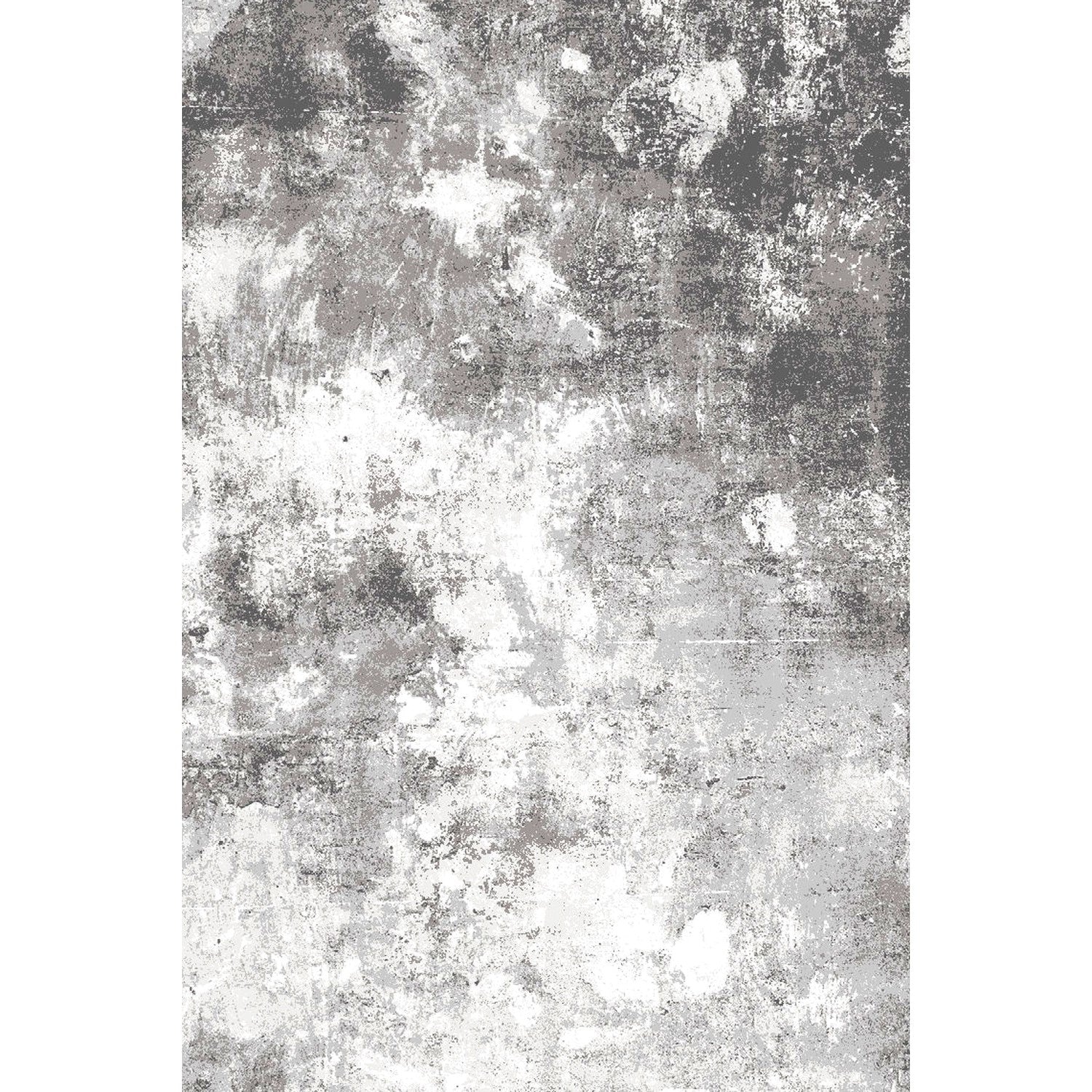 Sofia 3D Textured Gray Abstract Rug