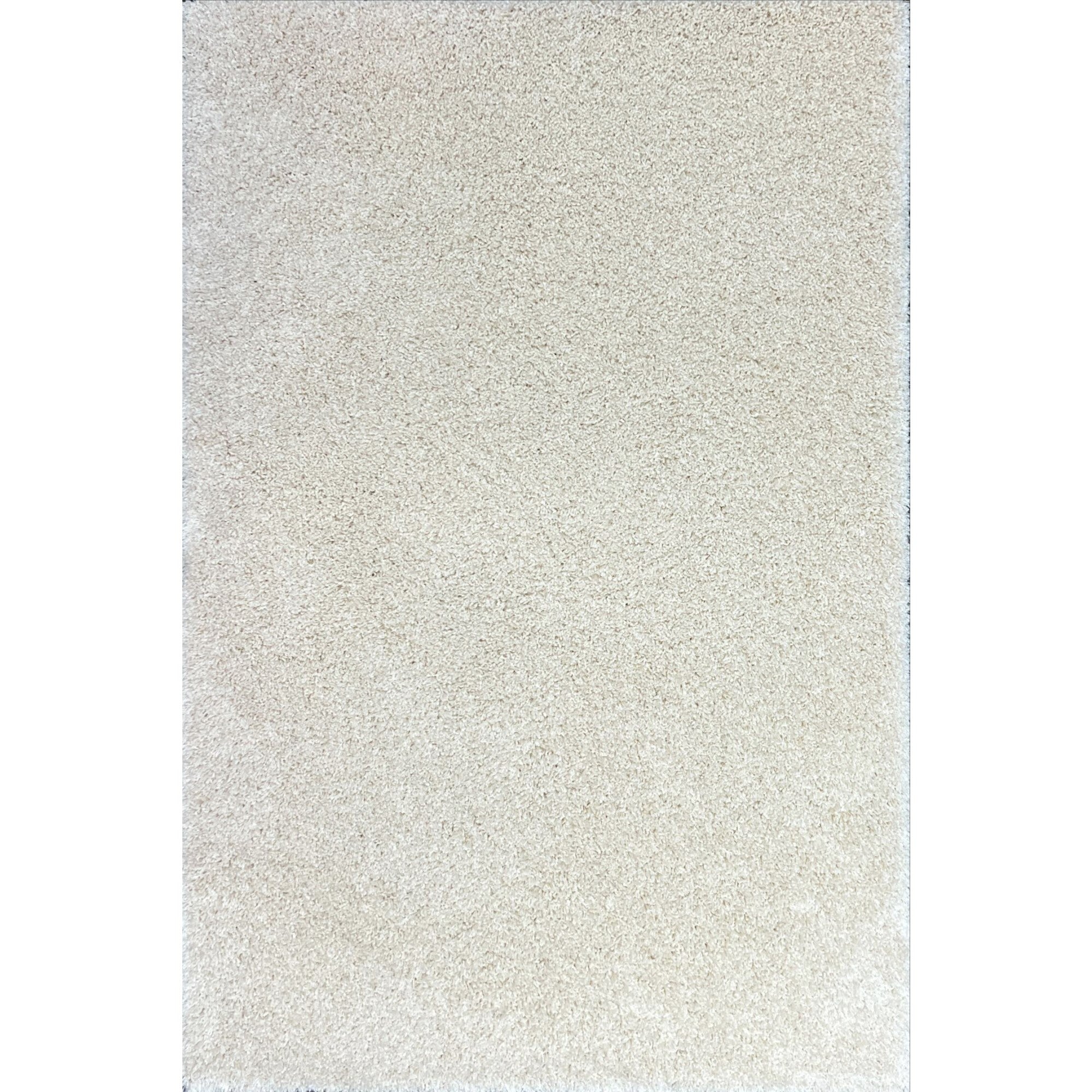 Supershine Ultra Soft Ivory Off-White Shag Rug