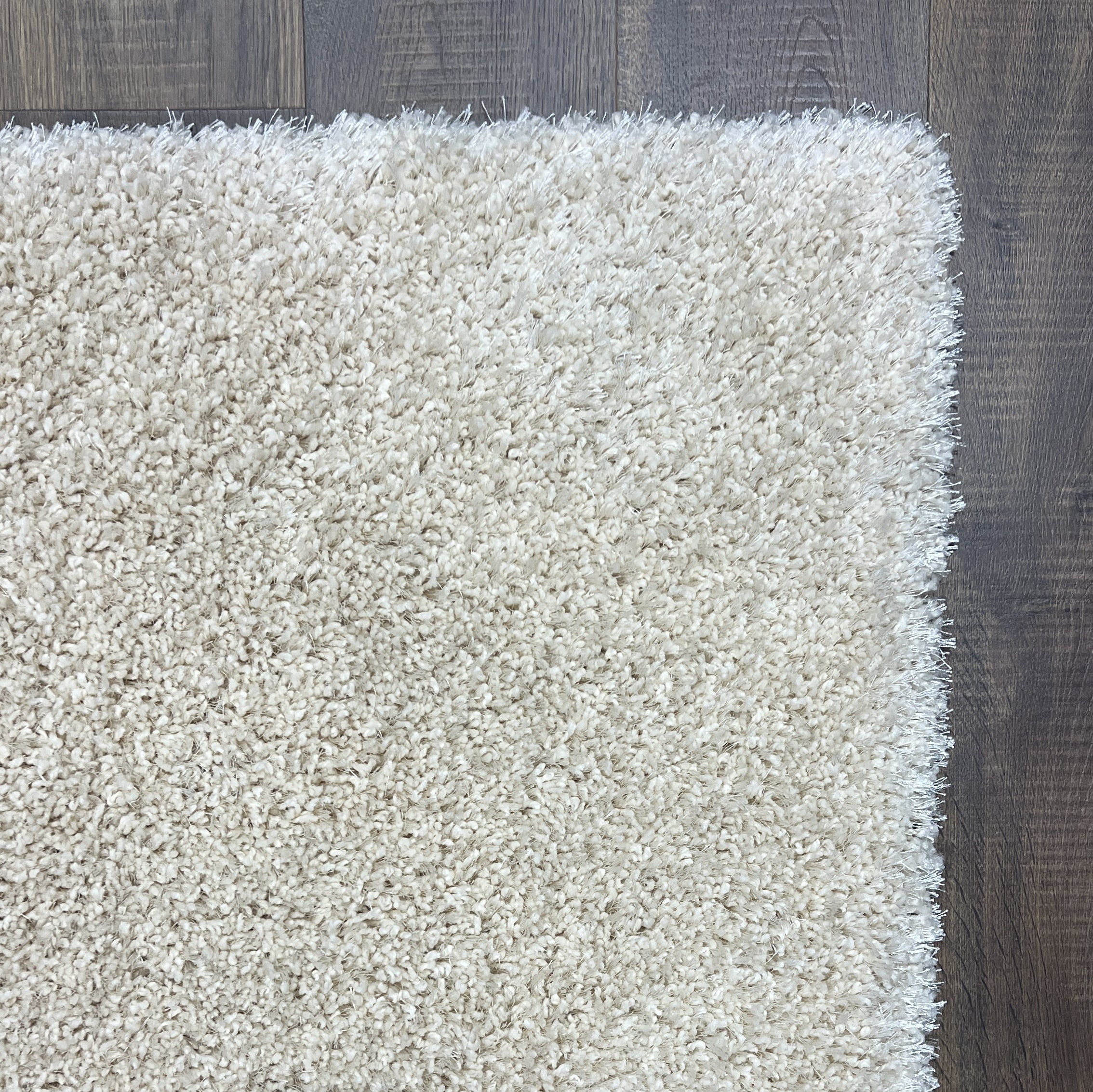 Supershine Ultra Soft Ivory Off-White Shag Rug