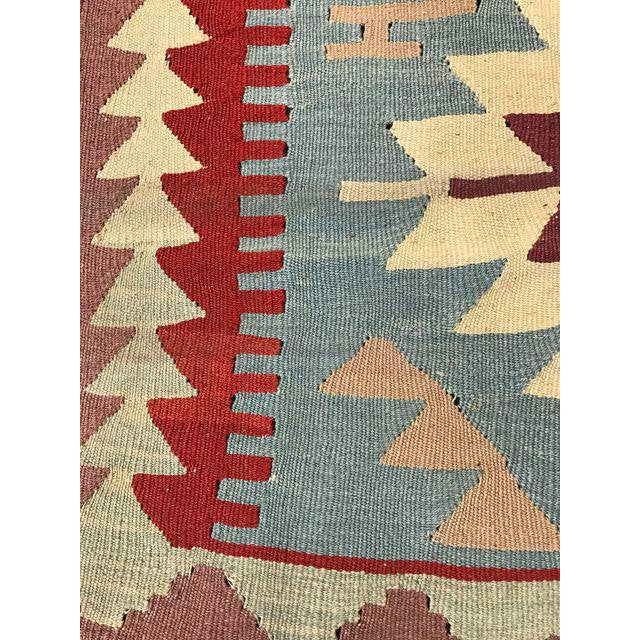 3x4 Handmade Turkish Flat Woven Kilim Rug - 3'x4'