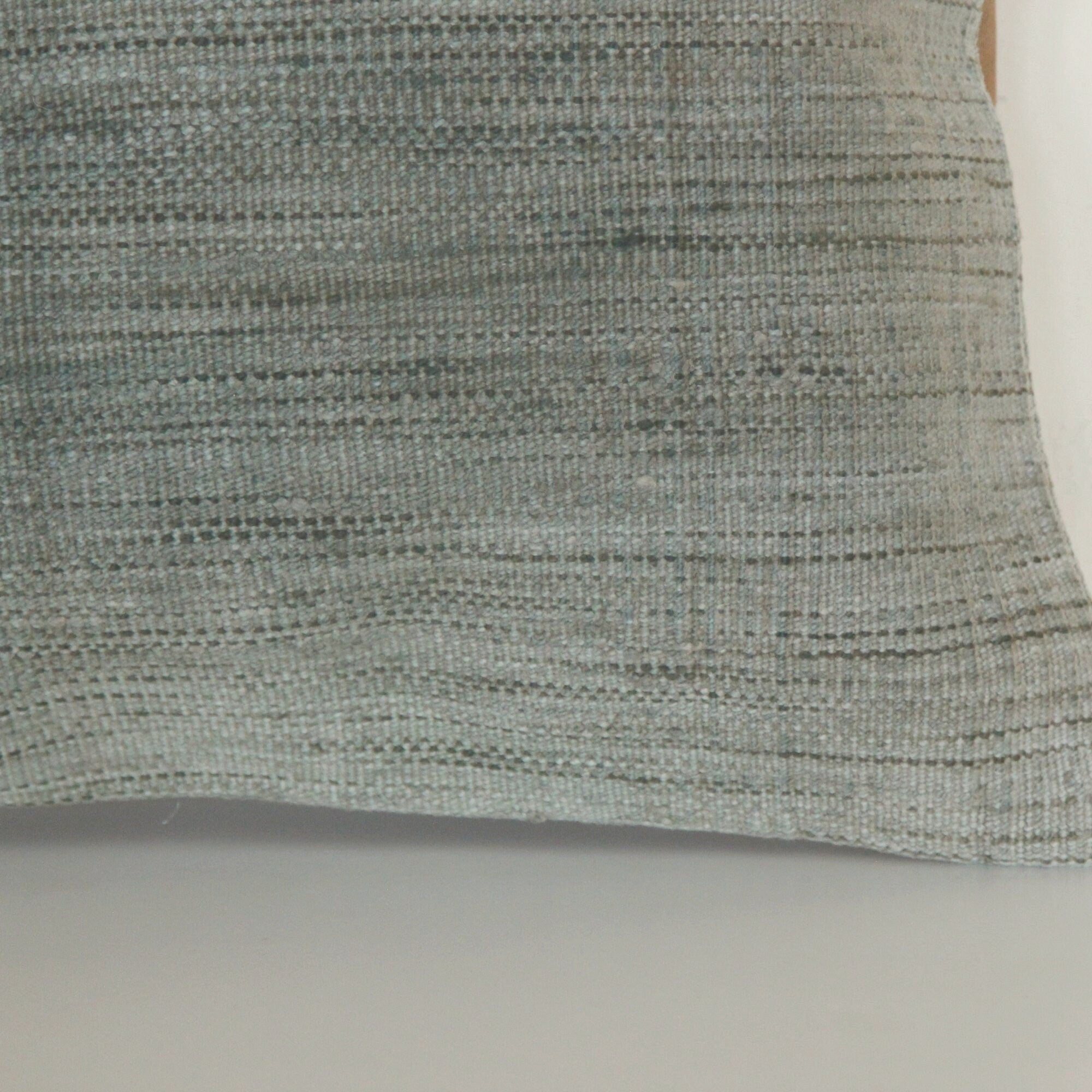 Vintage Hand Knotted Wool Kilim Pillow: 18x18 Couch Cushion
