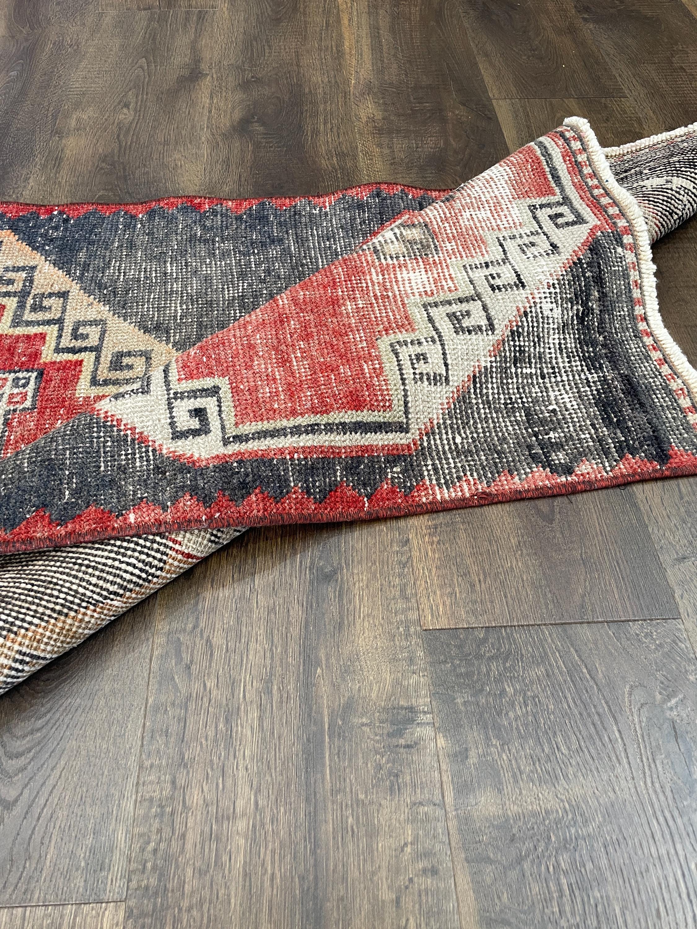 Turkish Runner Rug 2'6"x10'8" | Handmade Wool Rug