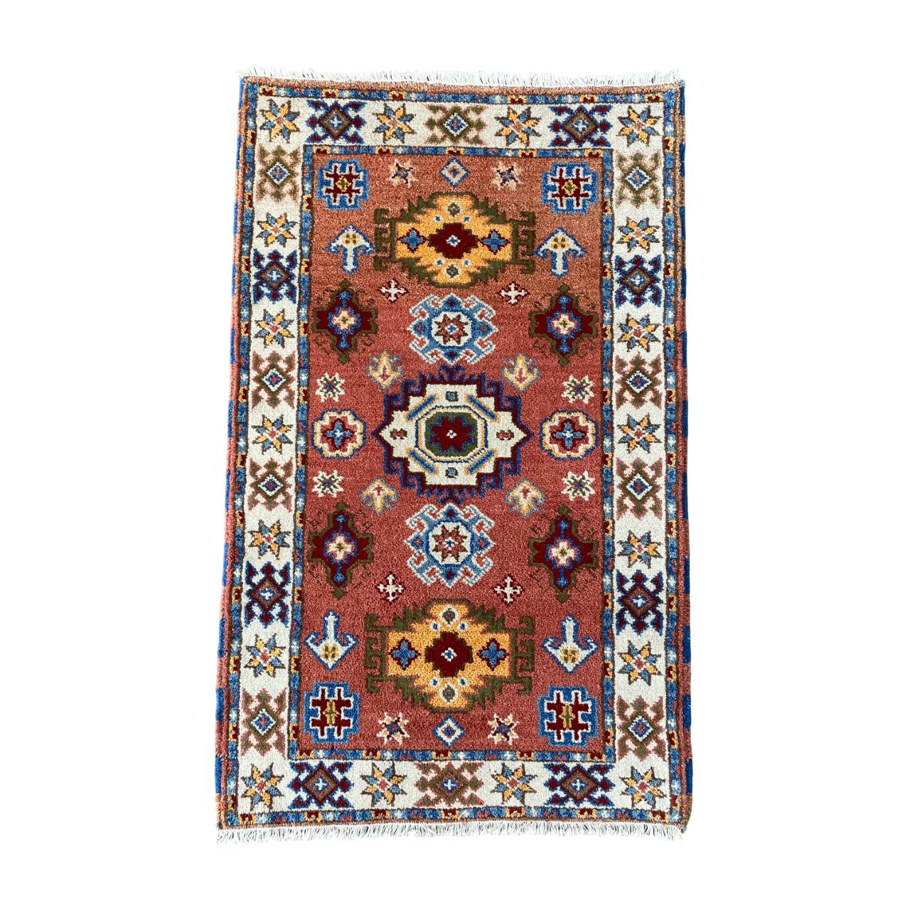 3'x5' Handmade Tribal Wool Rug