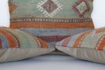 Antique-Kilim-Rug-Pillows-Set of 3 5