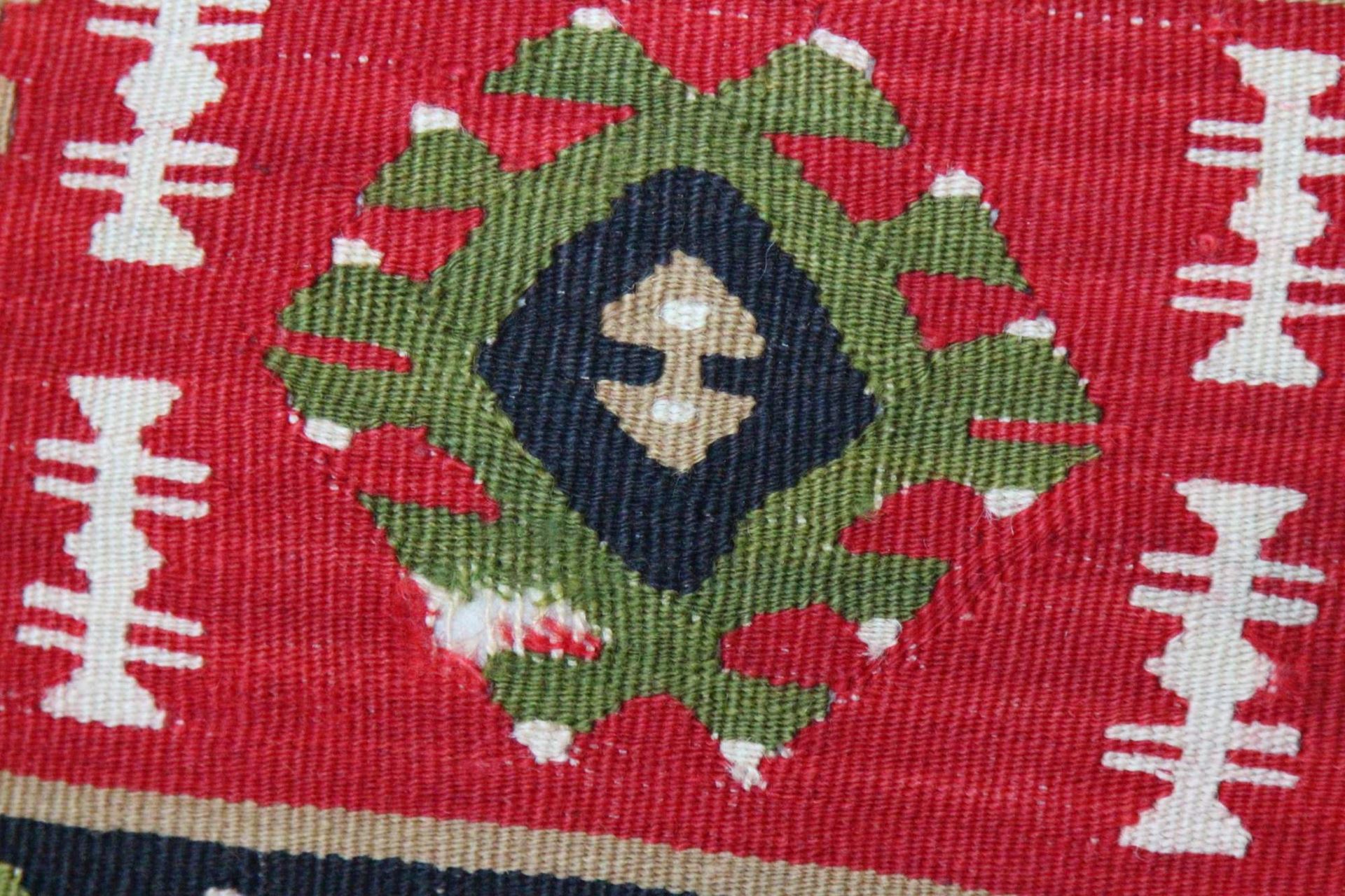 16'' Antique Oriental Kilim Rug Pillow ChicagoCozy Rugs Chicago