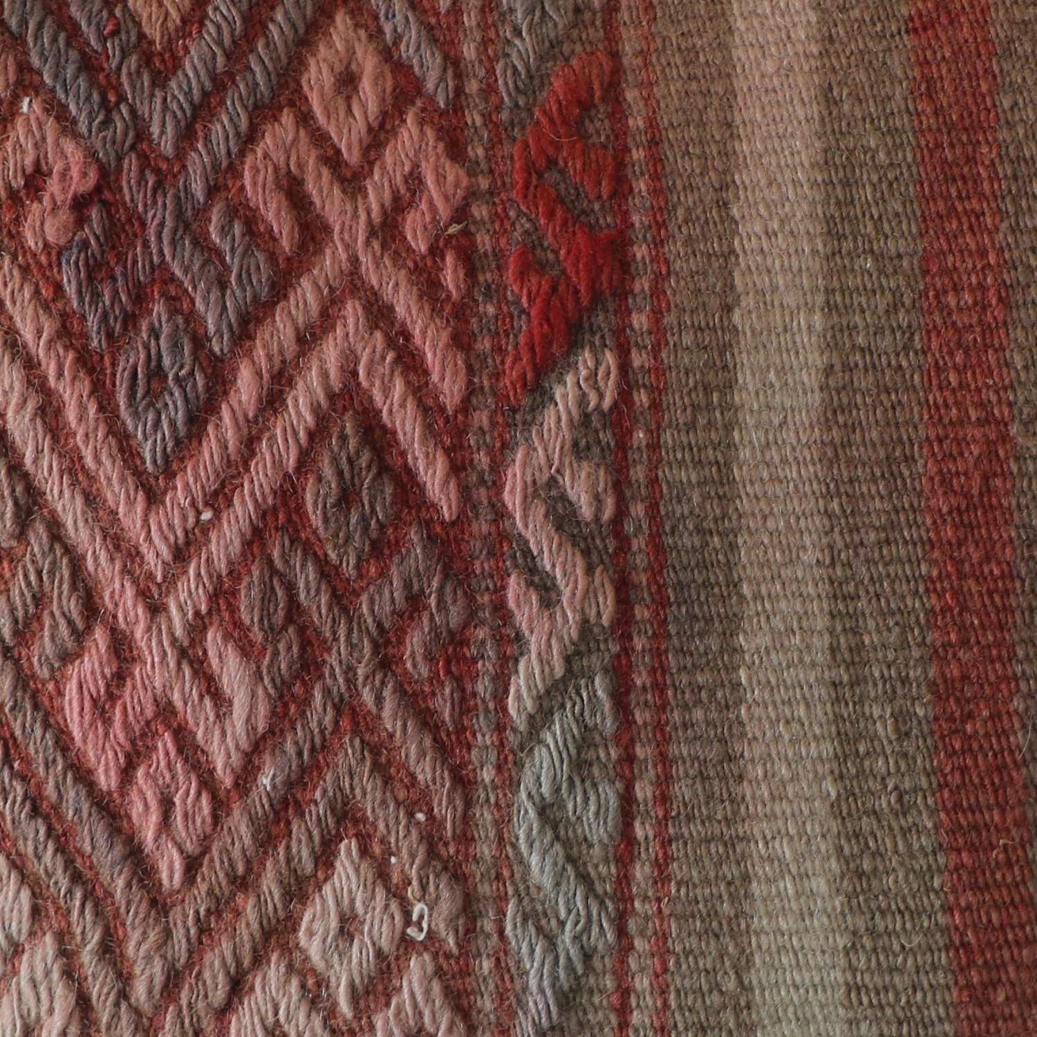 16'' Cicim Pink BohoChic Kilim Pillow ChicagoCozy Rugs Chicago