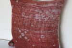 Faded-Distressed-Red-Kilim-Pillow 2