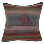 Handwoven-faded-color-Kilim-Pillow 1