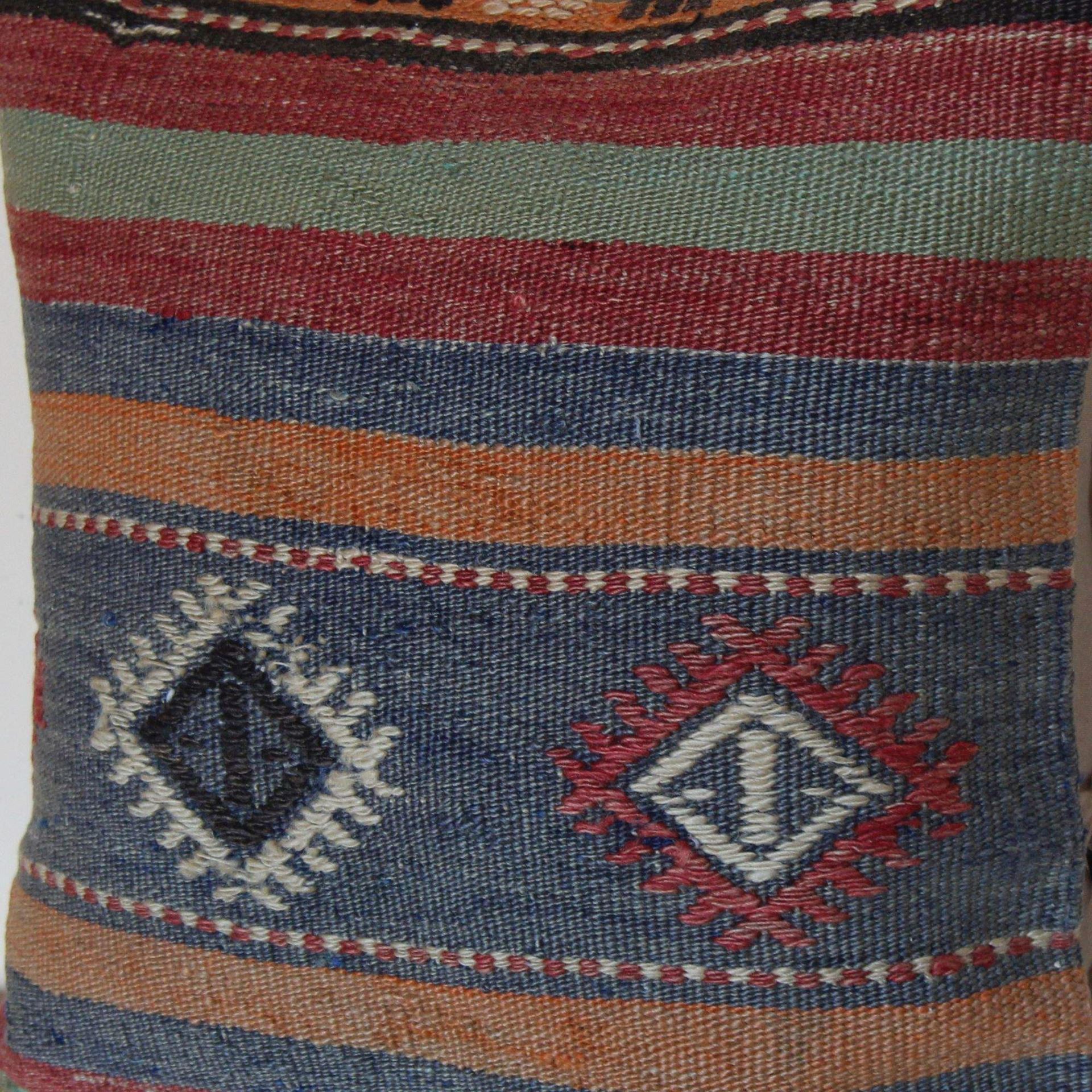 16'' Handwoven multicolored Kilim Pillow ChicagoCozy Rugs Chicago