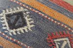 Handwoven-multi-colored-Kilim-Pillow 3