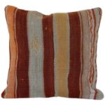 Handwoven multi-colored Kilim Pillow 2