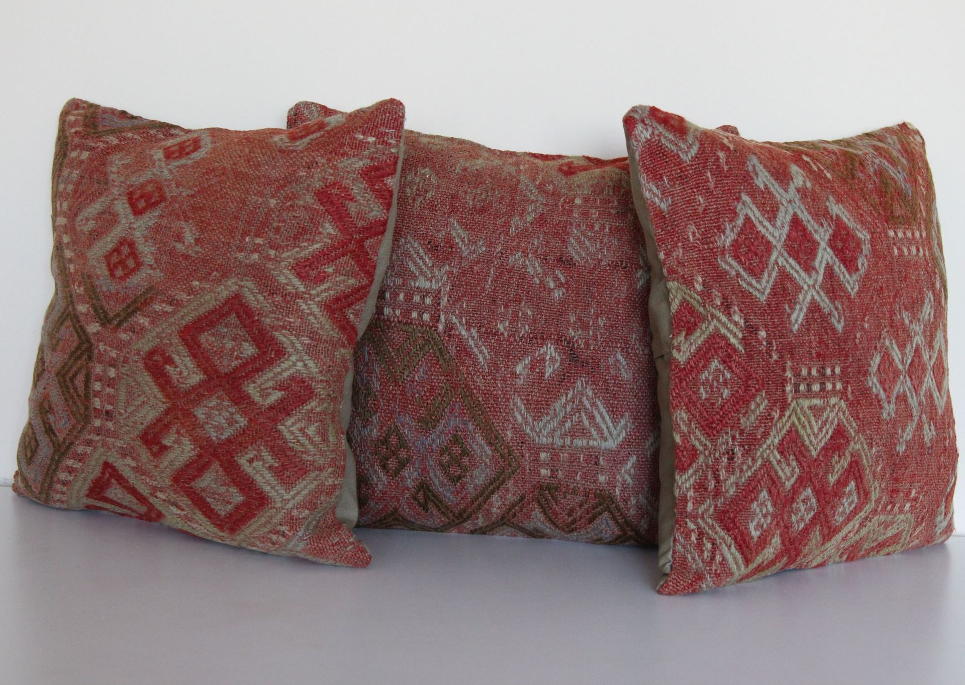 16'' Kilim Rug Pillows Set of 3 ChicagoCozy Rugs Chicago