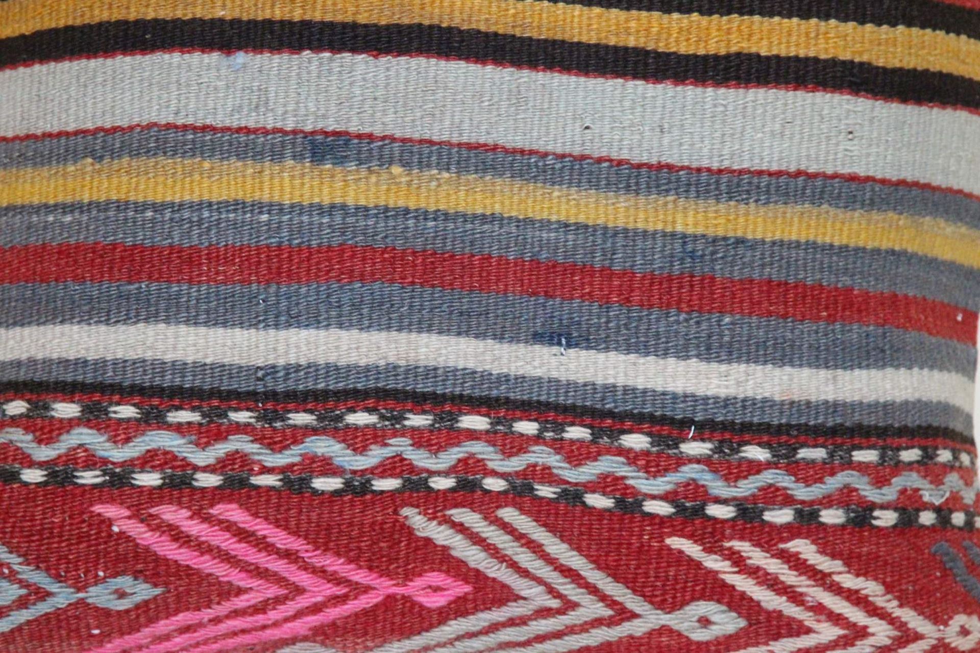 16'' MidCentury Modern Pink Rug Pillow ChicagoCozy Rugs Chicago