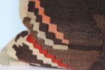 Vintage-Brown-Throw-Kilim-Pillow 4