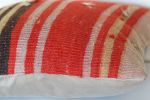 16'' Vintage-Red-Striped-Kilim-Pillow 7