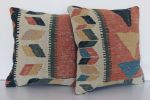 Wool-Bohemian-Kilim-Pillows-A-Pair 2