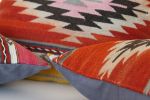 Antique-Turkish-Kilim-Rug-Pillows-Set-of-3 5