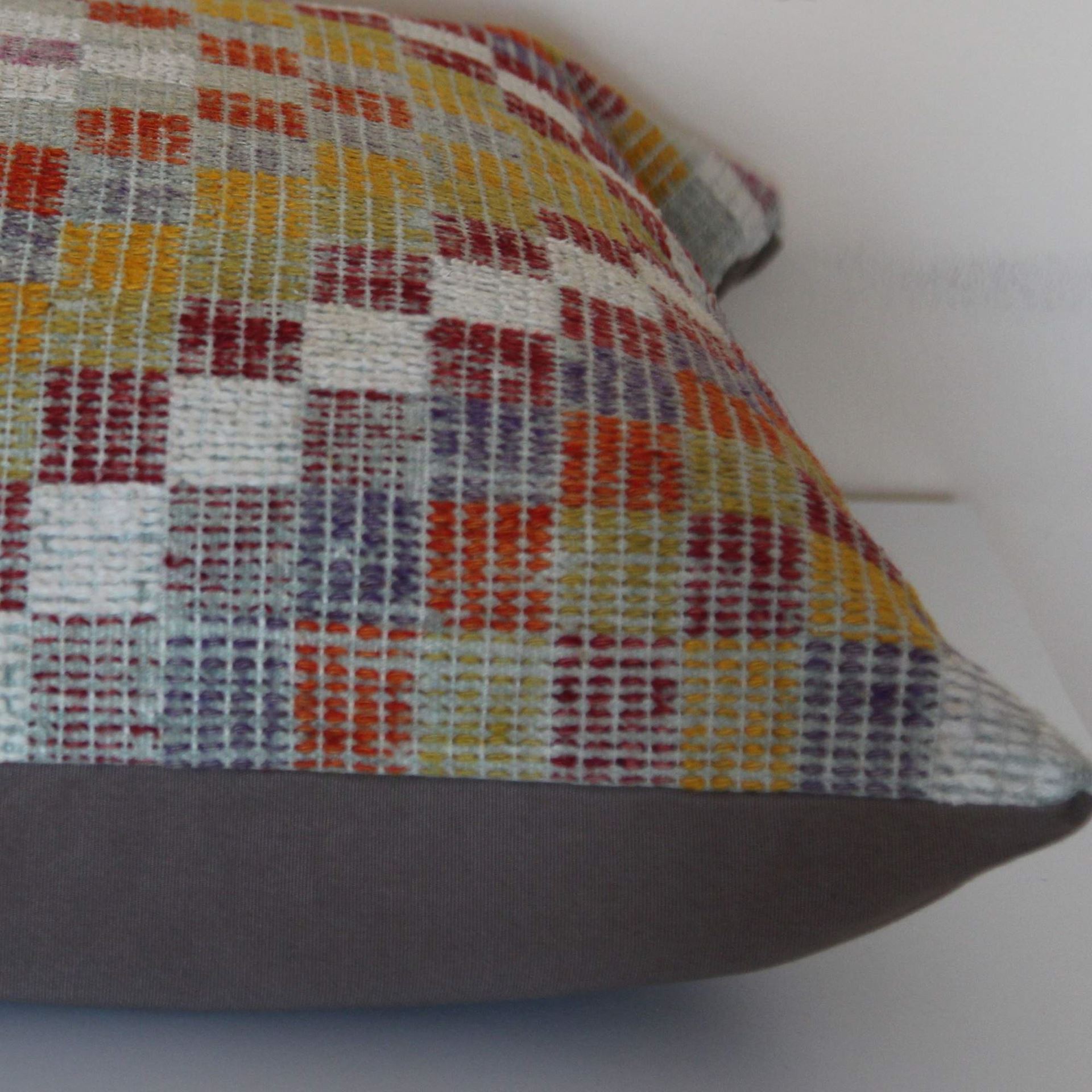 24" Multicolor Oversized Kilim Pillow ChicagoCozy Rugs Chicago